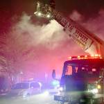 One person was killed in the December 2017 fire at the Colby Square apartments in Everett. (Caleb Hutton / Herald file)