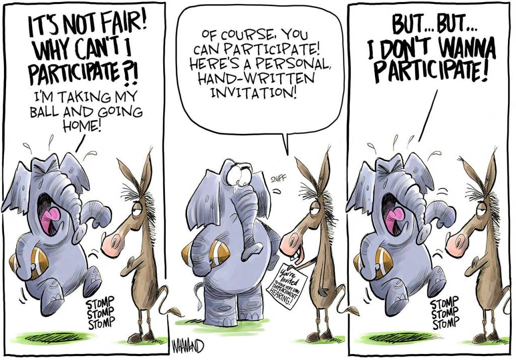 Editorial cartoons for Tuesday, Dec. 3