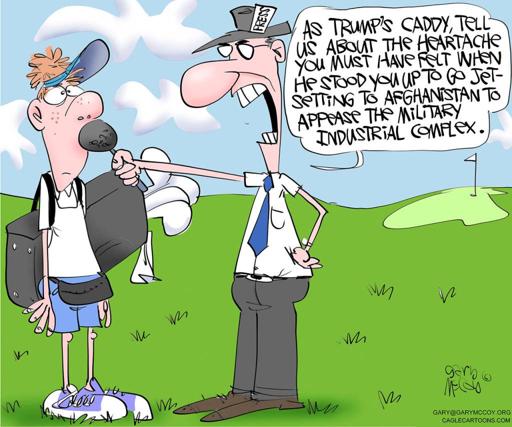Editorial cartoons for Tuesday, Dec. 3