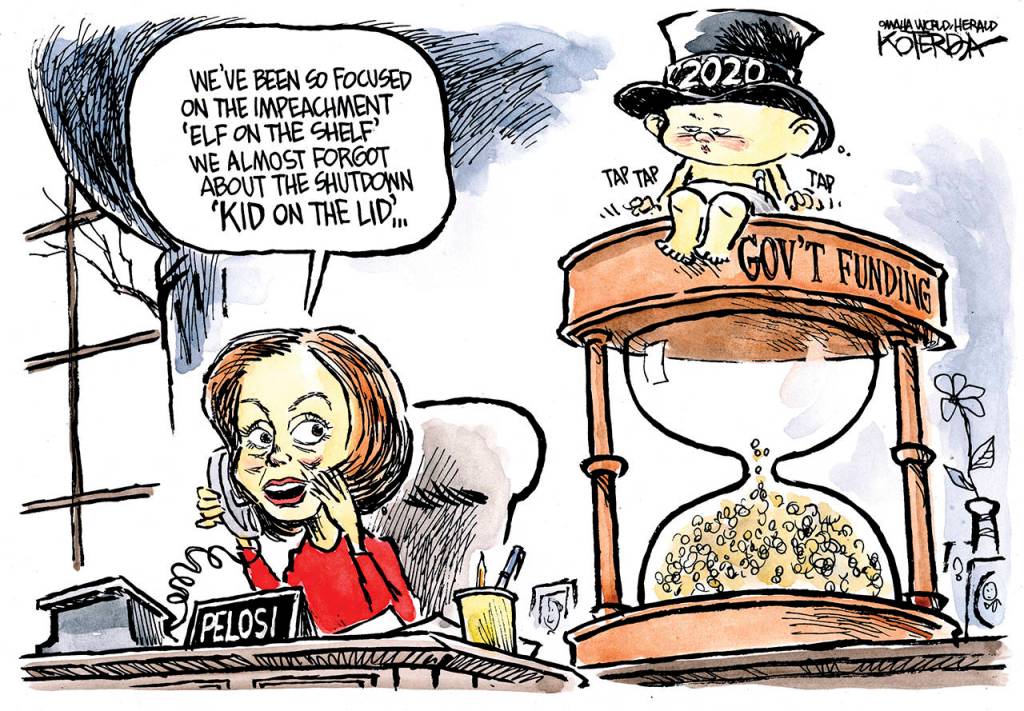 Editorial cartoons for Friday, Dec. 6