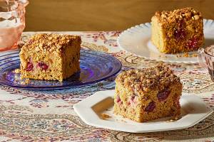 Cranberry-orange snacking cake begs to be shared with a friend
