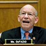 The FAA rolled the dice on the safety of the traveling public and let the Max continue to fly until Boeing could overhaul its MCAS software, said Peter DeFazio, D-Ore., the chairman of the House Transportation Committee. DeFazio is seen here at a previous meeting in May on the status of the Boeing 737 Max aircraft. (AP Photo/Susan Walsh, file)