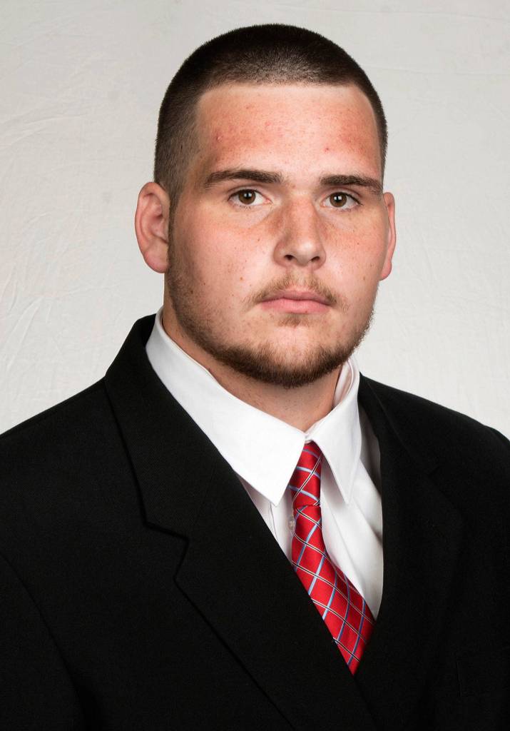 Louisiana Tech offensive lineman Carter Habich.