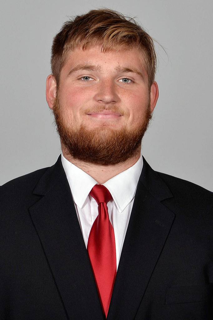 Washington State defensive lineman Michael Van Beek.