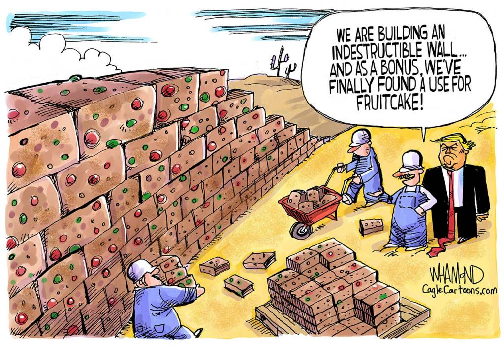 Editorial cartoons for Sunday, Dec. 15