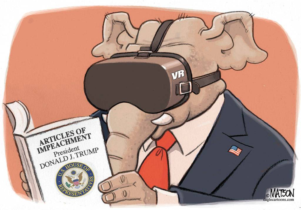 Editorial cartoons for Sunday, Dec. 15