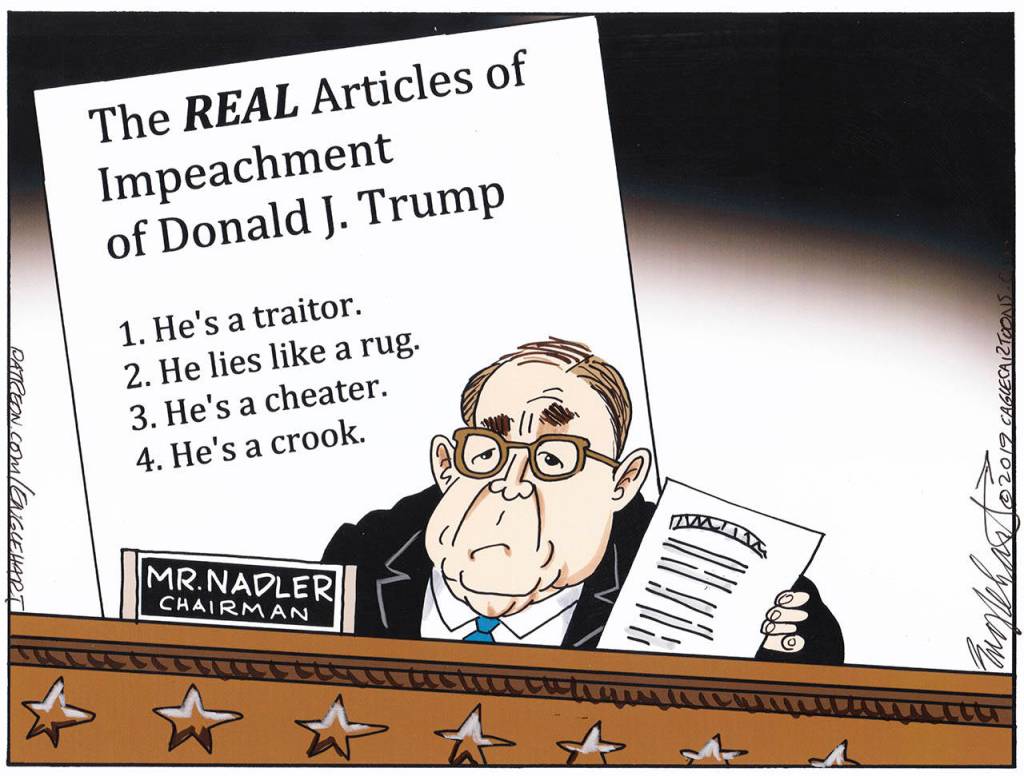 Editorial cartoons for Sunday, Dec. 15
