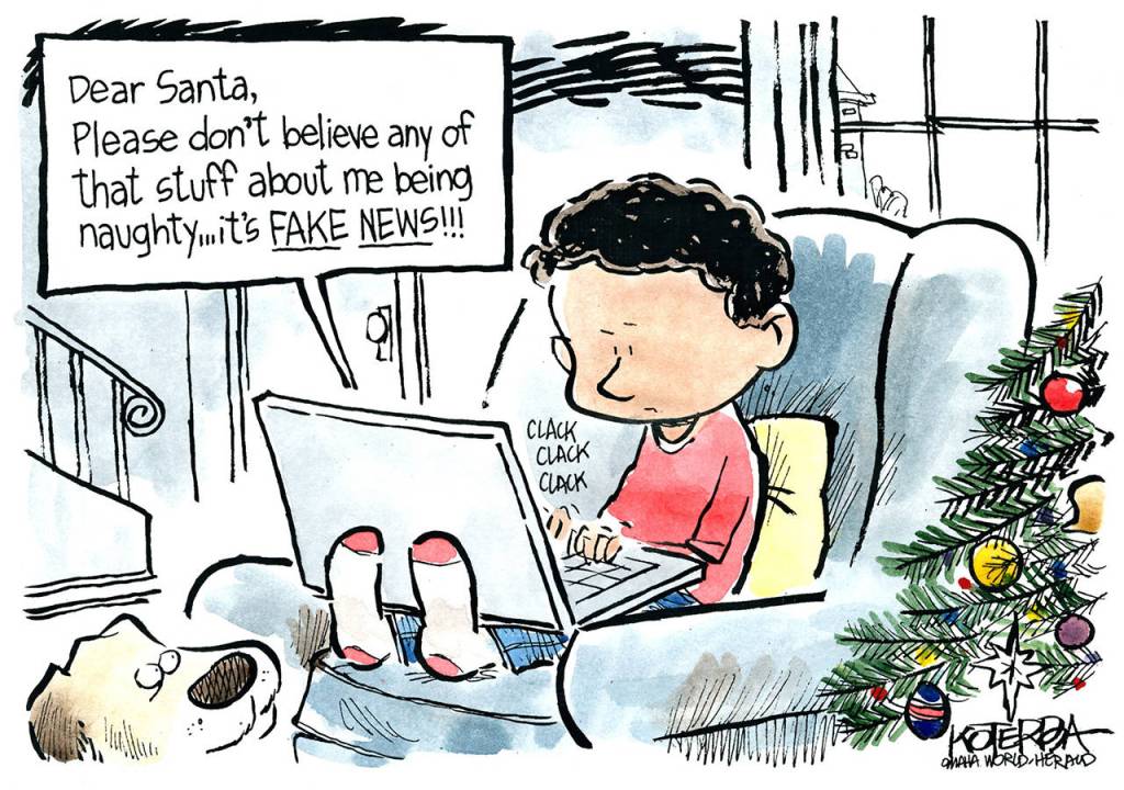 Editorial cartoons for Sunday, Dec. 15