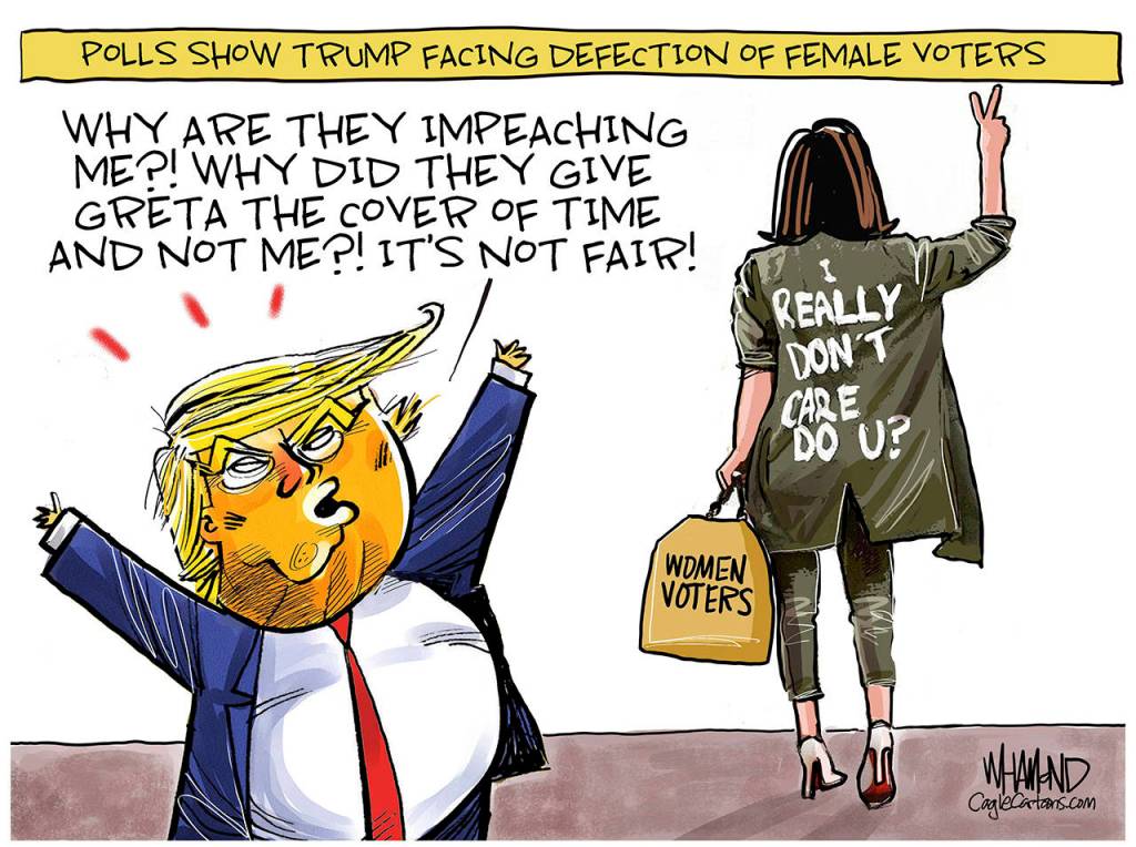 Editorial cartoons for Sunday, Dec. 15