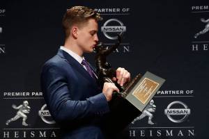 LSU’s Burrow wins Heisman Trophy