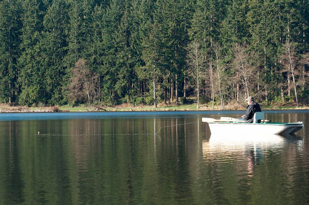 Lone Lake on Whidbey Island. (Mike Benbow photo)