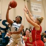Alicia Morrison scored 14 points for Meadowdale. (Kevin Clark / The Herald)