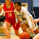 Meadwodale beat Snohomish 47-41 Tuesday evening at Meadowdale High School in Lynnwood. (Kevin Clark / The Herald)