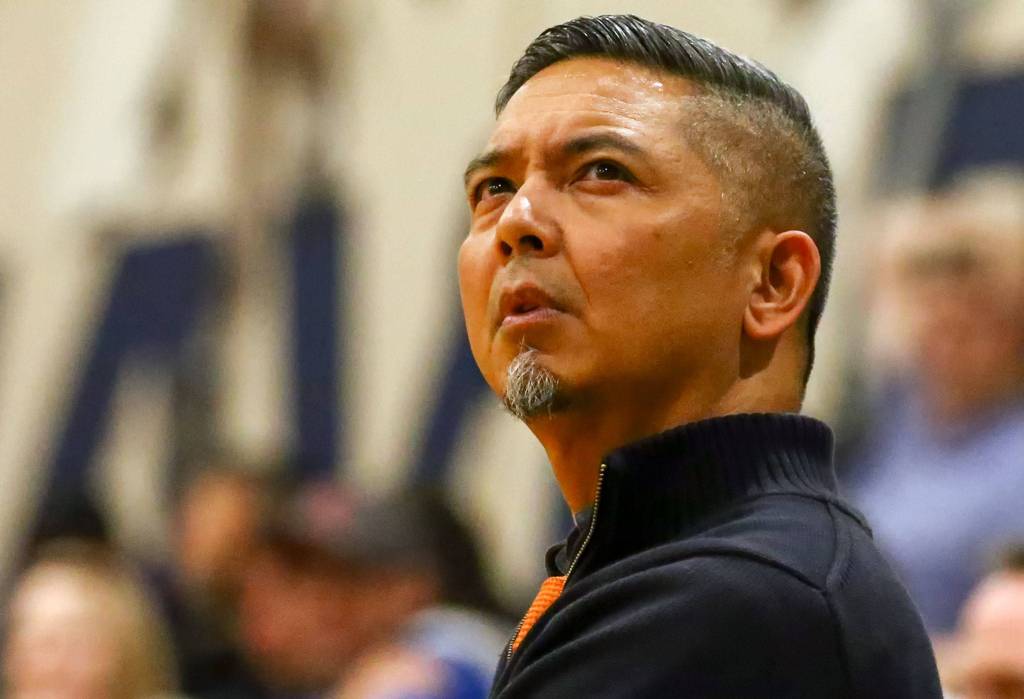 Meadwodale beat Snohomish 47-41 Tuesday evening at Meadowdale High School in Lynnwood. (Kevin Clark / The Herald)