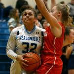 Meadwodale beat Snohomish 47-41 Tuesday evening at Meadowdale High School in Lynnwood. (Kevin Clark / The Herald)
