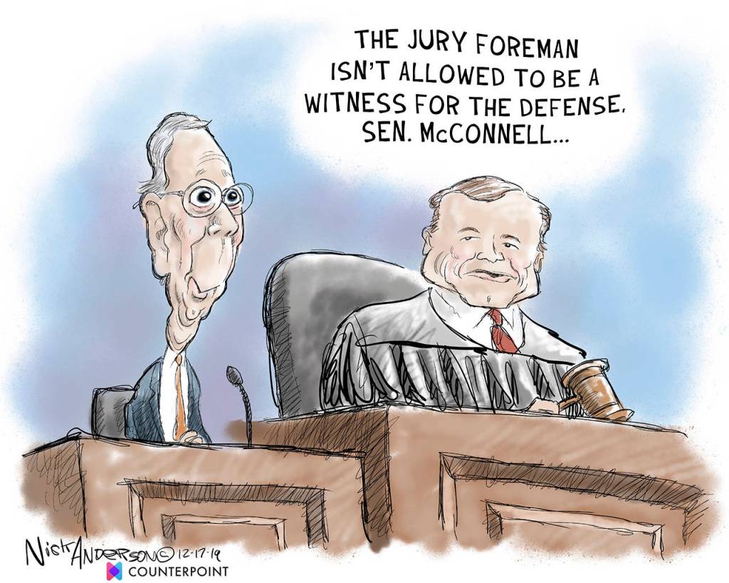 Editorial cartoons for Friday, Dec. 20