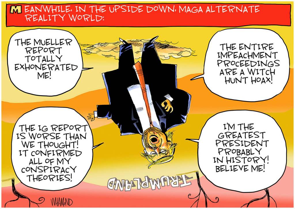 Editorial cartoons for Friday, Dec. 20