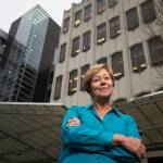 Retiring Snohomish County Auditor Carolyn Weikel at the courthouse in Everett. (Andy Bronson / The Herald)