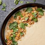 Welcome winter with a bowl of this creamy, silky celery root soup