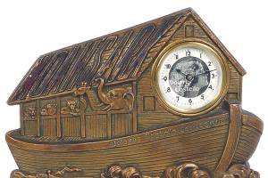 This movie clock publicized 1928 ‘Noah’s Ark’ part-talkie film