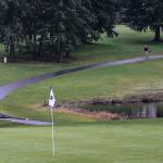 Walter Hall Golf Course, one of two Everett city golf courses, might see a rate increase. (Kevin Clark / The Herald)