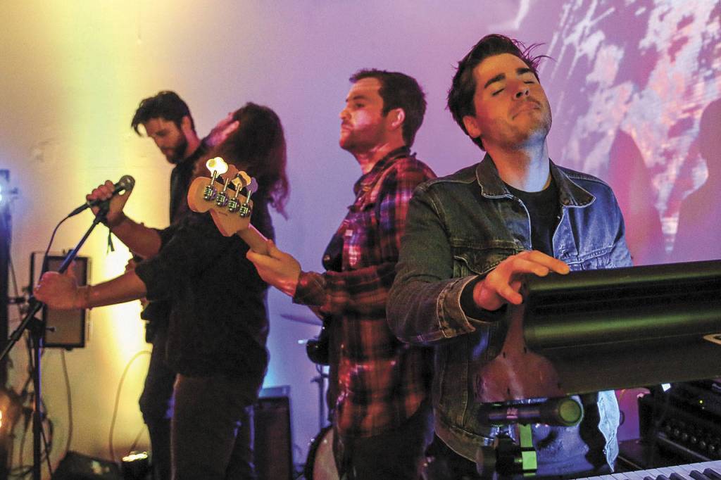 King Mammoth performs at Black Lab Gallery on the opening day of the 2019 Fishermans Village Music Festival in Everett. (Kevin Clark/ Herald file)