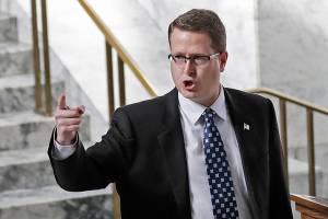Matt Shea is a man without a caucus. But he has a House seat