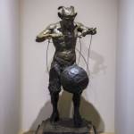 Judeth Davis mostly works in clay but also creates in bronze. (Olivia Vanni / The Herald)