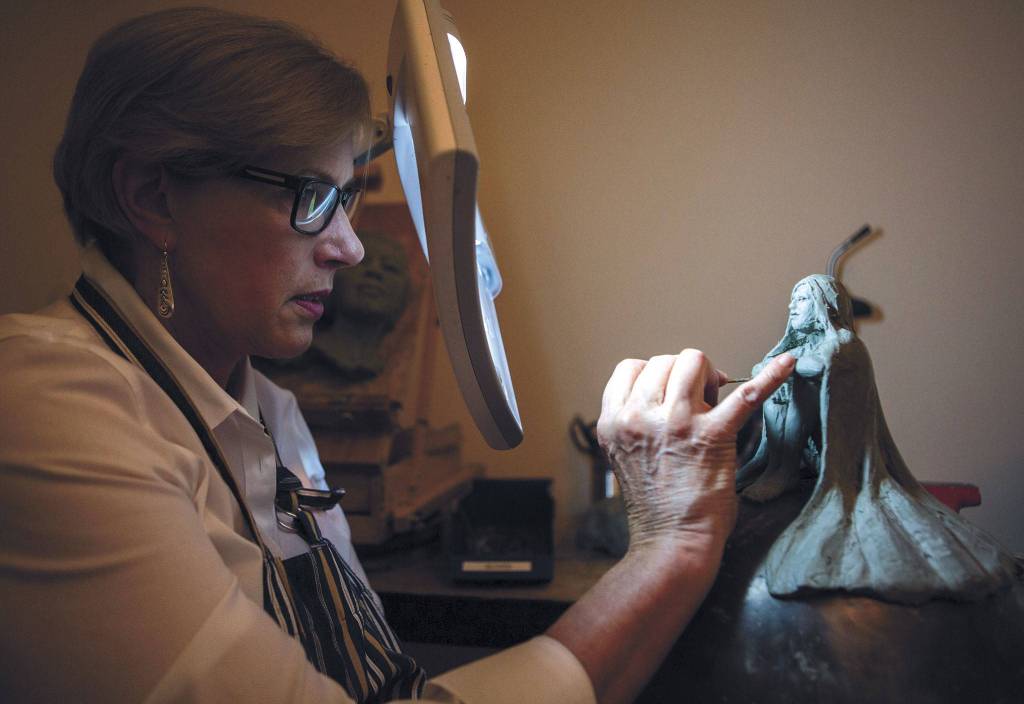 Judeth Davis is an award-winning member of the Portrait Society of America. (Olivia Vanni / The Herald)