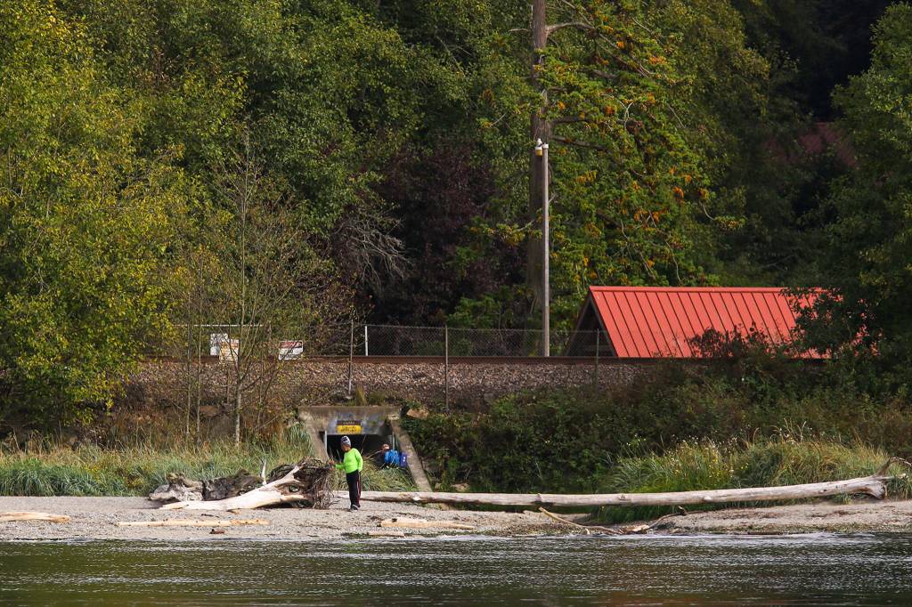 Meadowdale Beach Park from a coastline tour in September. (Kevin Clark / Herald file)