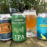 More non-alcoholic craft beers have hit the market recently, including beer, from left to right, Missouris Wellbeing Brewing, Californias Bravus Brewing Co. and Connecticuts Athletic Brewing. (Aaron Swaney)
