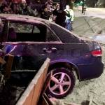 Fresh snow, ice and alleged DUI combine for Lynnwood crash