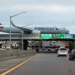 In this November 2019 photo, an American Airlines flight arrives at OHare airport in Chicago. (AP Photo/Nam Y. Huh, File)