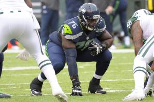 Germain Ifedi, the Seattle Seahawks starting right tackle, is one of the teams most prominent free agents heading into the offseason. (AP Photo/Bill Kostroun)                                Germain Ifedi, the Seattle Seahawks starting right tackle, is one of the teams most prominent free agents heading into the offseason. (AP Photo/Bill Kostroun)                                Germain Ifedi, the Seattle Seahawks starting right tackle, is one of the teams most prominent free agents heading into the offseason. (AP Photo/Bill Kostroun)