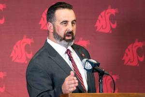 New WSU coach emphasizes importance of winning Apple Cup
