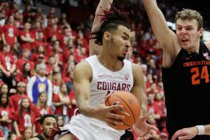WSU wins on day it retires Klay Thompson’s jersey