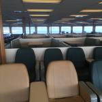 The ferry from Bremerton to Seattle was not very full on this August day in 2019. (Sue Misao / Herald file)