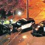 After a high-speed chase, Snohomish County sheriffs deputies rammed Nickolas Peters truck off the road east of Lynnwood on Oct. 23, 2018. Peters was shot and killed shortly after. (Campiche Arnold, file)