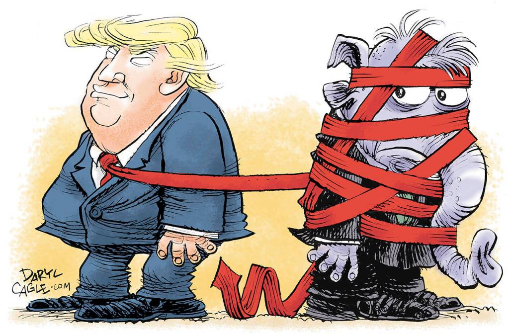 Editorial cartoons for Friday, Jan. 24