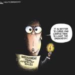 Editorial cartoons for Friday, Jan. 24