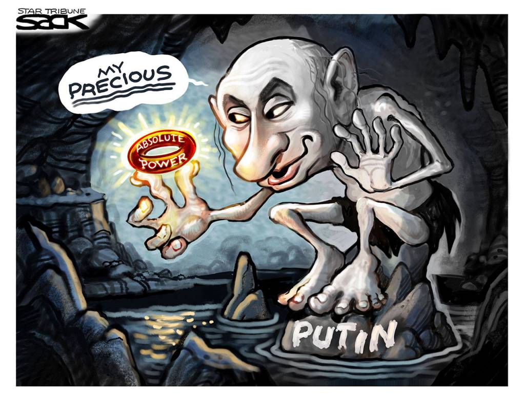 Editorial cartoons for Friday, Jan. 24