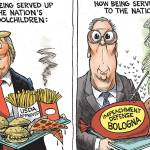 Editorial cartoons for Friday, Jan. 24