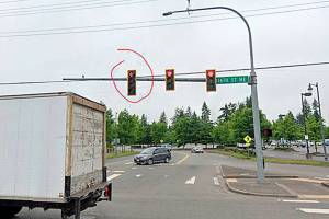 When other lights are red, what’s a flashing yellow arrow mean?