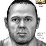 One sketch of what a man might have looked like, before he was shot to death and found months later in a lake south of Everett in 1994. Forensic artist Natalie Murry drew this face based on his skull in 2016. (Police sketch)