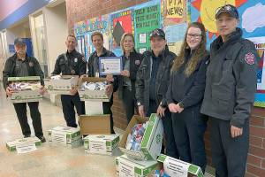 Martha Lake Elementary students donate night lights for elders