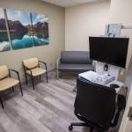 The interior of one of the four consultation rooms at Providences Behavioral Health Urgent Care. (Olivia Vanni / The Herald)