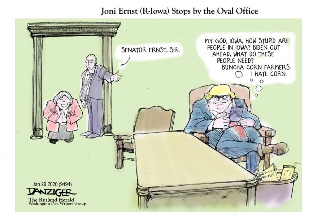 Editorial cartoons for Groundhog Day, Sunday, Feb. 2