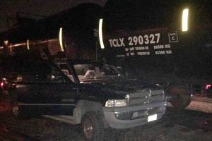 Truck and train collide in Edmonds, 82-year-old man injured