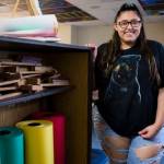 Abril Delamora Gonzalez, 18, rebounded from early struggles at a different high school when she enrolled at Leaders in Learning High School in Monroe. (Olivia Vanni / The Herald)