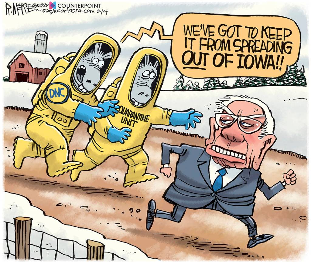 Editorial cartoons for Thursday, Feb. 6